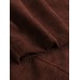 Women Corduroy Solid Color Vintage Side Pockets Buttons Lapel Long Sleeve Casual Shirts